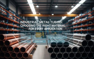 Industrial Metal Tubing: Choosing the Right Material for Every Application