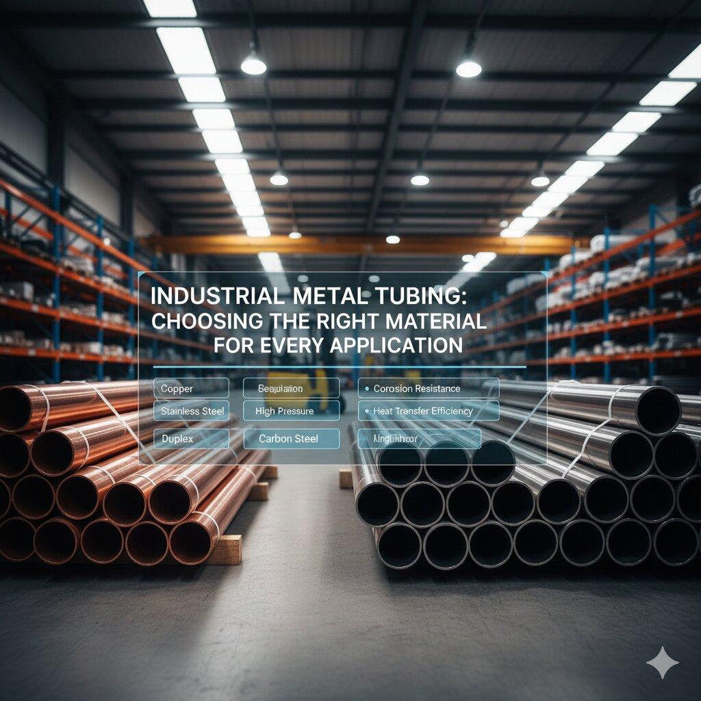 image1 Metallic tubing for industrial applications supplied in Kingwood, TX by Qemi International Inc